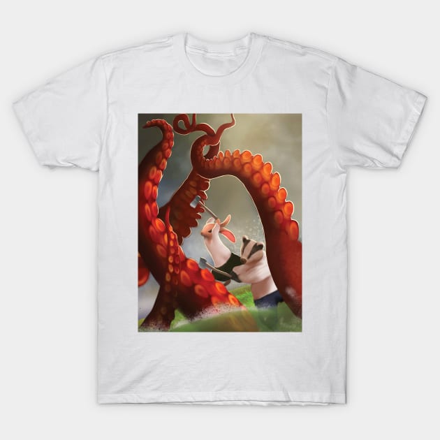 Nemo and the Squids T-Shirt by KristerEide